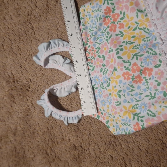 NWT/cheeky plum girls size 4t floral tank top - Picture 10 of 11